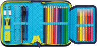 Maped Étui scolaire Tropical, polyester, turquoise / rose Maped Étui scolaire Tropical, polyester, turquoise / rose