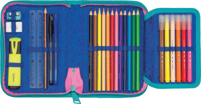 Maped Étui scolaire Tropical, polyester, turquoise / rose