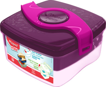 Maped PICNIK Boîte à déjeuner ORIGINS, 1,4 L, rose/orange