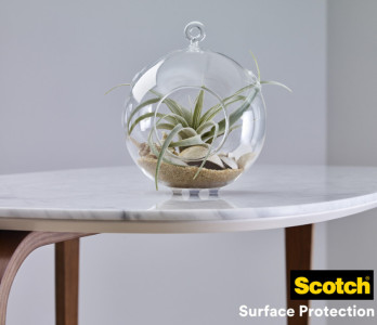 Scotch Pastille antichoc élastique, 21 x 21 mm, transparent