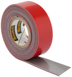 Scotch-FIX Ruban adhésif double face pour extérieur, 5 m