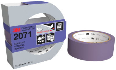 3M Ruban de masquage 2071, 36 mm x 50 m, violet