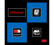 3M Ruban de masquage universel 2090, 30 mm x 50 m, bleu 3M Ruban de masquage universel 2090, 30 mm x 50 m, bleu