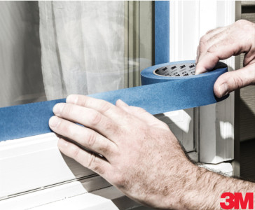 3M Ruban de masquage universel 2090, 30 mm x 50 m, bleu