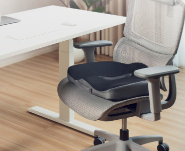 LogiLink Coussin orthopédique pour le coccyx, noir