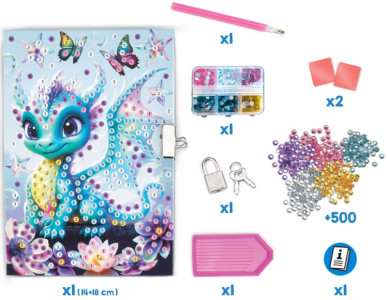 Maped Creativ Journal intime DIAMOND PAINTING