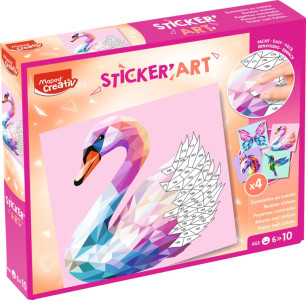 Maped CREATIV Collage sur chiffres STICKER'ART