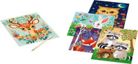 Maped Creativ Cartes à gratter ANIMAUX DES BOIS, 6 pièces Maped Creativ Cartes à gratter ANIMAUX DES BOIS, 6 pièces