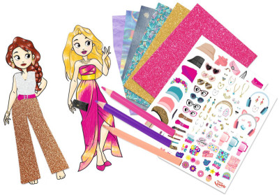 Maped Creativ Table à dessin LED AVATAR FASHION BFF, rose