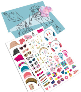 Maped Creativ Table à dessin LED AVATAR FASHION BFF, rose