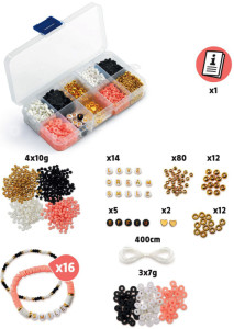 Maped Creativ Kit bracelets GLAM, dans un carton