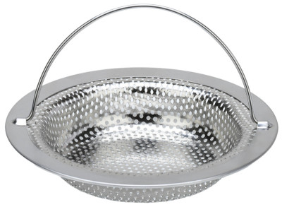 metaltex Filtre d'évier, diamètre: 113 mm, acier inoxydable