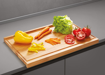 metaltex Planche à découper, hêtre, largeur: 550 mm