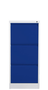 phoenix Aktenschrank FC1002GRK, 2 Schubladen, hellgrau/rot