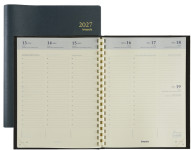 brepols Agenda semainier Timing 0.136, 2027, noir