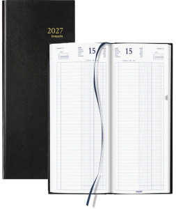 brepols Agenda de la Banque Long 0.126, 2027, 2 volumes