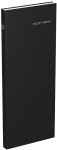 LECAS Agenda journalier Long Travers 2027, 140 x 350 mm,noir