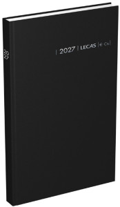 LECAS Agenda Carré 1 jour Euros/Cents, 2027, 140 x 220 mm