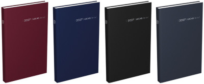 LECAS Agenda Carré 1 jour Euros/Cents, 2027, 140 x 220 mm