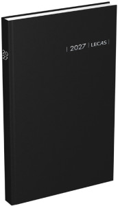 LECAS Agenda Carré 1 jour Travers 140 x 220 mm, 2027,assorti