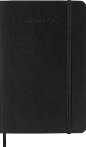 MOLESKINE Taschenkalender 2026/2027, 18 Monate, P/A6,schwarz