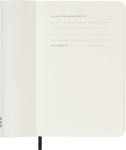 MOLESKINE Taschenkalender 2026/2027, 18 Monate, P/A6,schwarz