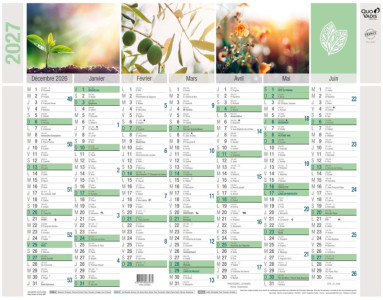 QUO VADIS Calendrier mural 