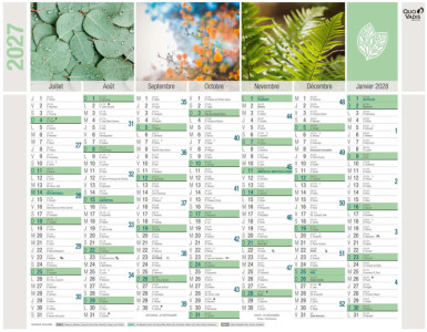 QUO VADIS Calendrier mural 