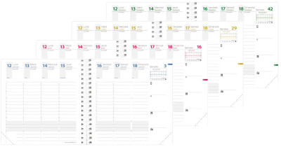 QUO VADIS Agenda Time & Life Medium, 2027, noir