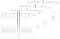 QUO VADIS Agenda Time & Life Pocket, 2027, bleu irisé QUO VADIS Agenda Time & Life Pocket, 2027, bleu irisé