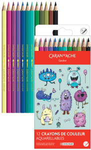 CARAN D'ACHE Crayons de couleur SWISSCOLOR KAWAII Candy