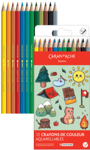 CARAN D'ACHE Crayons de couleur SWISSCOLOR KAWAII Candy
