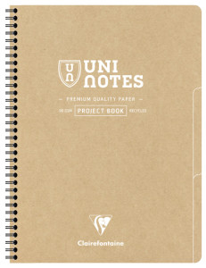 Clairefontaine Spiralbuch UNI NOTES, DIN A4+, kariert