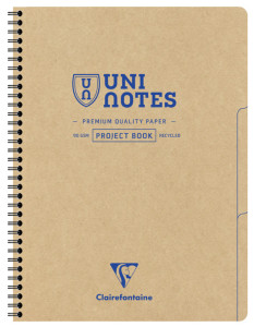 Clairefontaine Spiralbuch UNI NOTES, DIN A4+, kariert