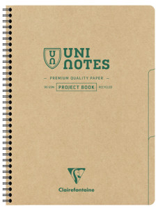 Clairefontaine Spiralbuch UNI NOTES, DIN A4+, kariert