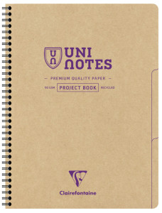Clairefontaine Spiralbuch UNI NOTES, DIN A4+, kariert