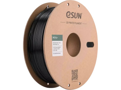 Esun PETG+ 1,75mm BLACK 1KG PAPER ROLL ESUN 3D FILAMENT