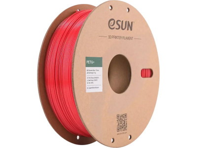 Esun PETG+ 1,75mm RED 1KG PAPER ROLL ESUN 3D FILAMENT