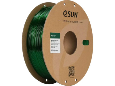 Esun PETG+ 1,75mm TRANSL GREEN 1KG PAPER RL ESUN 3D FILAMENT