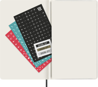 MOLESKINE Buchkalender 2026/2027, 18 Monate, L/A5, blau