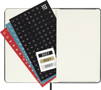 MOLESKINE Taschenkalender 2027, Tage,  P/A6,Hardcvoer, blau