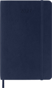 MOLESKINE Taschenkalender 2027, Tage, P/A6, Softcover, blau