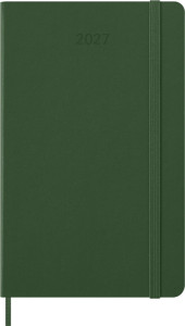 MOLESKINE Buchkalender 2027, Tage, L/A5, Hardcover, hellrot