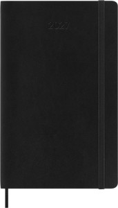 MOLESKINE Buchkalender 2027, Tage, L/A5, Softcover, hellrot