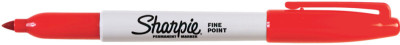 Sharpie Marqueur permanent FINE, Solar Flare Red