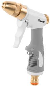 Bradas Pistolet d'arrosage AQUA LUX SOFT, 3 jets, blanc