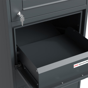phoenix Pakettresor/Paketbox PB1121AAK, schwarz