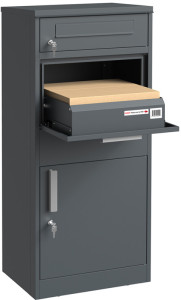 phoenix Pakettresor/Paketbox PB1121AAK, schwarz