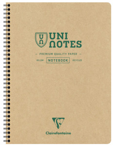 Clairefontaine Cahier à spirale UNI NOTES, A4, quadrillé