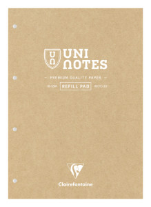 Clairefontaine Bloc-notes UNI NOTES, A4, quadrillé